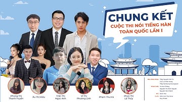CUỘC THI NÓI TIẾNG HÀN TOÀN QUỐC LẦN THỨ NHẤT