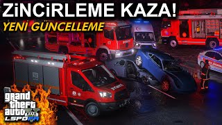 GÖKDELEN'DE KURTARMA !! - GTA 5 İTFAİYE MODU - LSPDFR