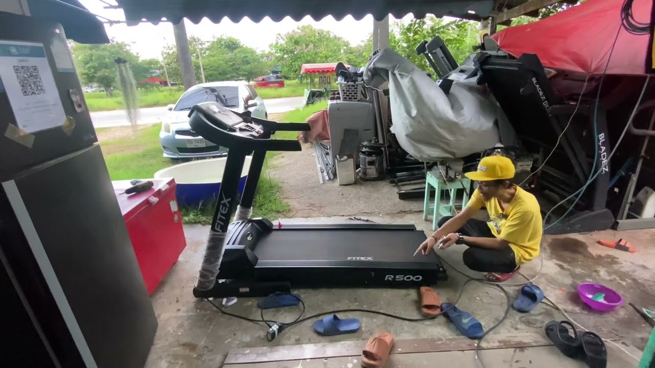 วิธีปรับ ตั้งศูนย์ สายพานลู่วิ่ง ไฟฟ้า