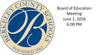 Board of Education Meeting 6/1/2026