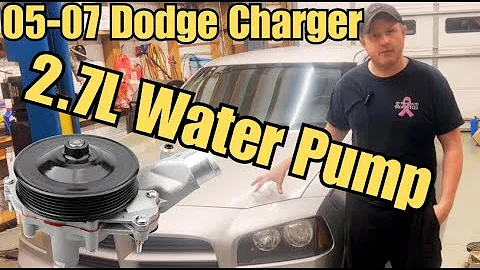 05-07 2.7 Dodge Charger Water Pump Replacement