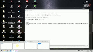 AWS demo: S3 static website using CORS