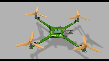 μDrone Update, PCB Render Animation, Arduino brushed drone !
