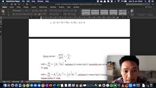 Soal Latihan Ekonomi Produksi : Fungsi Produksi dengan 2 Input
