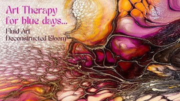 380.  Art Therapy = GORGEOUS Deconstructed Bloom! / tlp pigments / cell activator