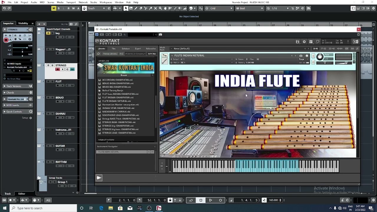 Realistic flute kontakt library YouTube
