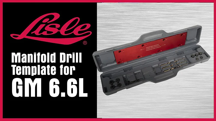 72400 // Manifold Drill Template for Duramax 6.6L Diesel