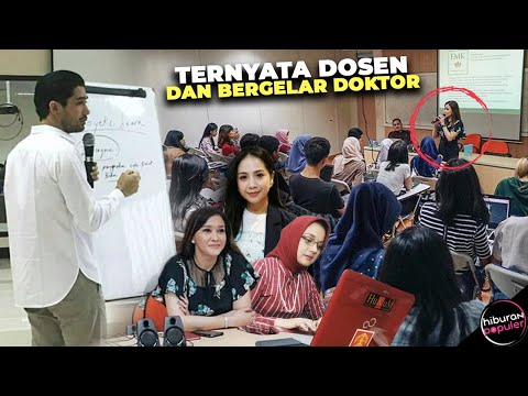 TAK DISANGKA! 10 Artis ini Ternyata Seorang Guru dan Dosen Terbaik di Universitas Ternama Indonesia