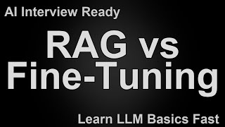 RAG vs Fine-Tuning Explained in 60 Seconds | When to Use Which for LLMs