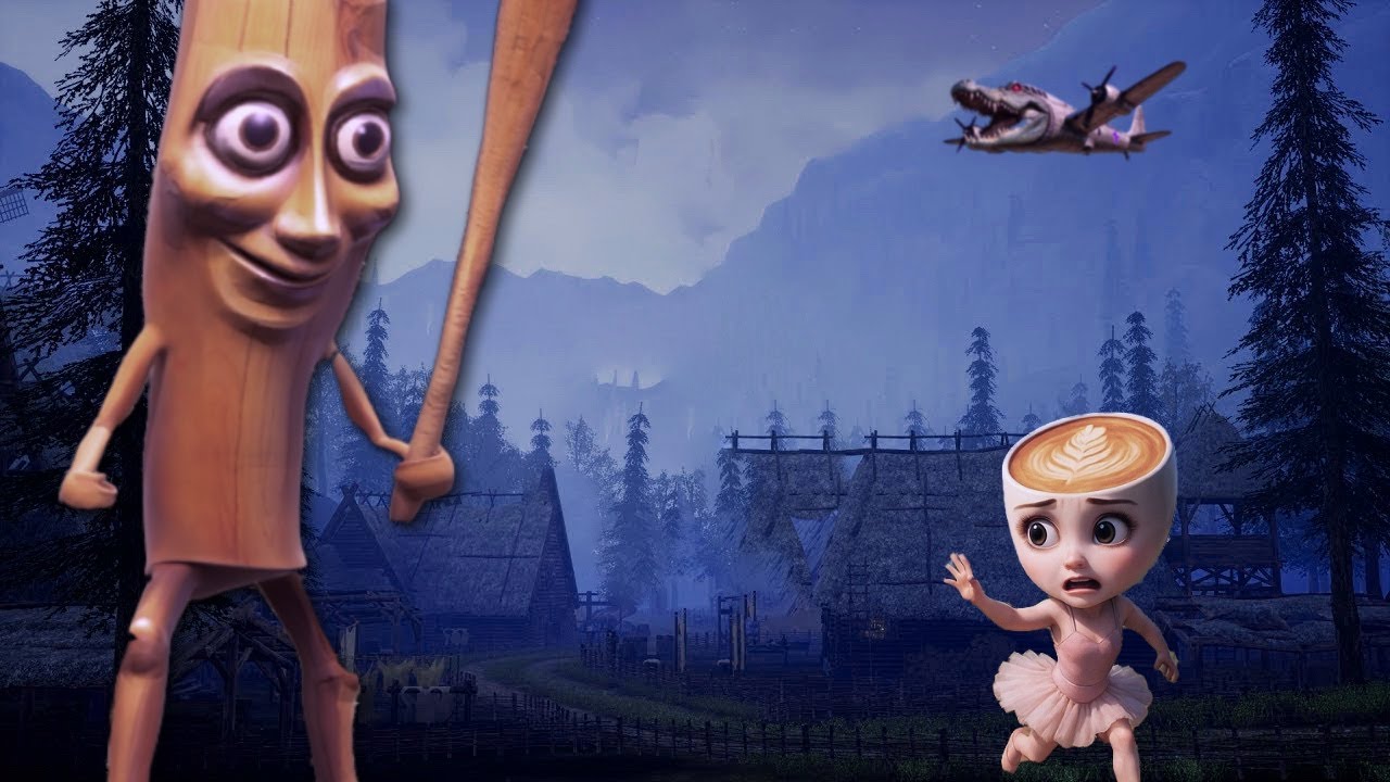 СИРЕНОГОЛОВЫЙ И ТУНГ ТУНГ ТУНГ САХУР преследуют нас, мы устроили КАМУФЛЯЖНЫЕ ПРЯТКИ от них