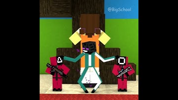 When Enderman Pro Max Plays Squid Game Red Light Green Light |  MInecraft Animations