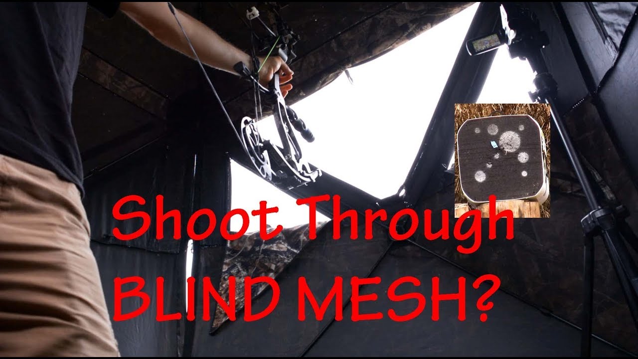 Thorn Broadheads - Mechanical Broadhead Shoots Through Blind Mesh?