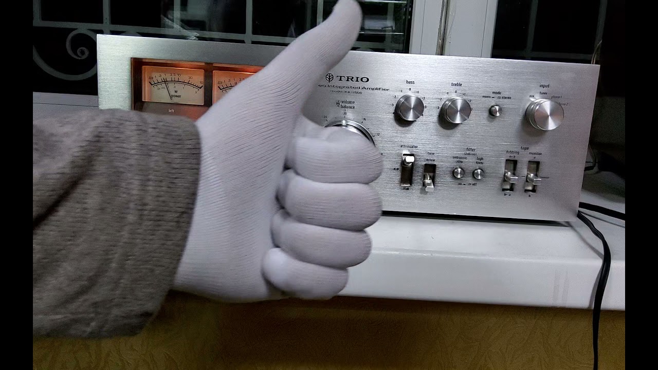 Trio KA 7500 - YouTube