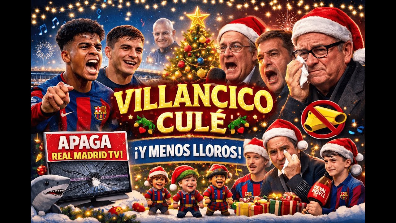 🎄 Campana, Campana 🔔 | El Villancico Culé que NO le Gustará a Real Madrid TV