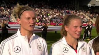 Women's Euro-2017 qualification. Germany - Croatia (12/04/2016)