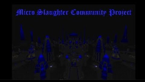 DOOM II - Micro Slaughter Community Project - MAP 06 (Slaughter Factory) - UV-Max in 15:12