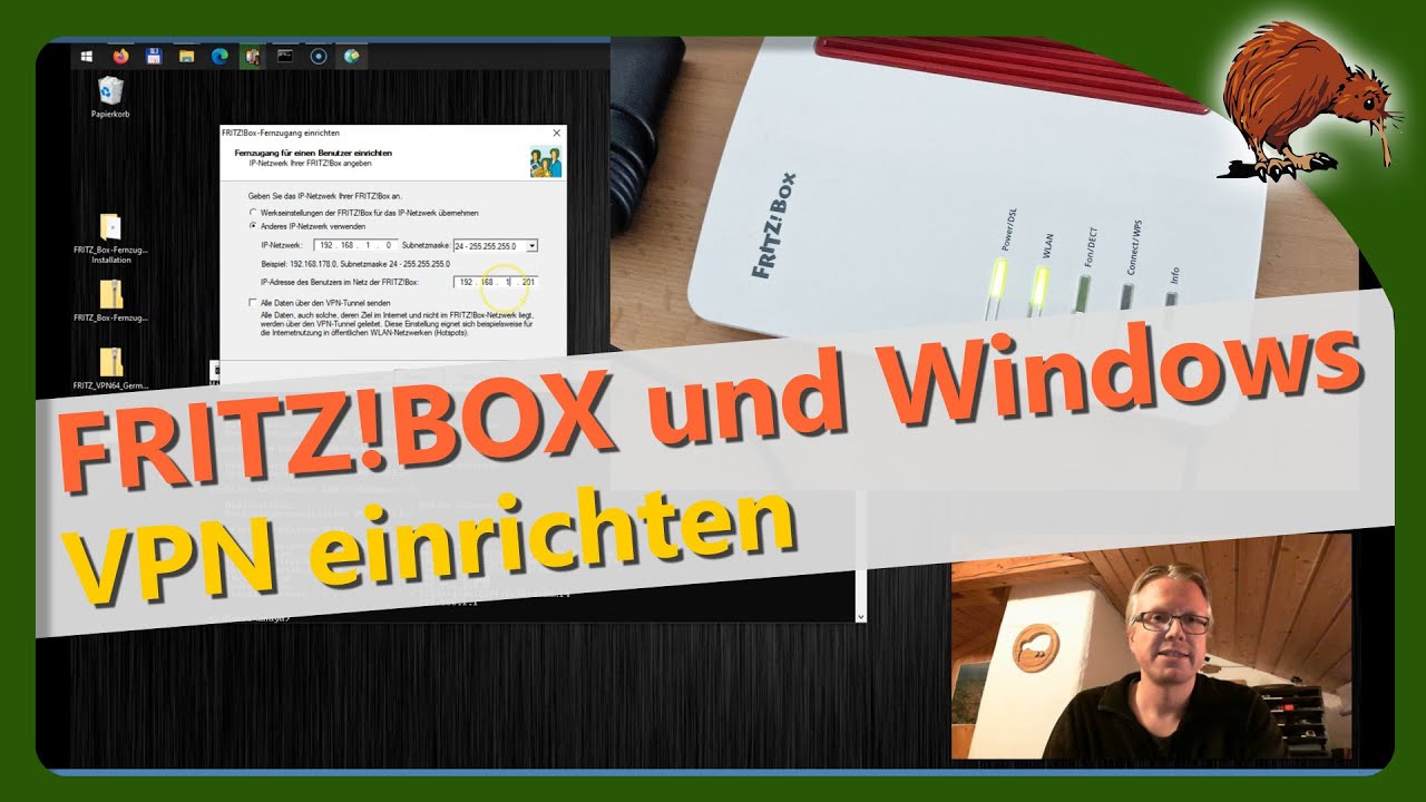 fritzbox 7390 vpn einrichten windows