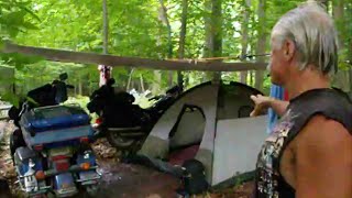 Scooter Tramp Scotty. Gypsy Cribs (camping) Pt2