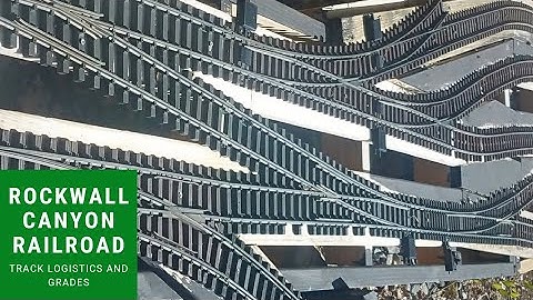 G Scale | Track logistics: grades switches, and curves