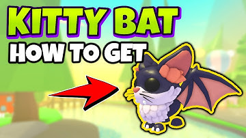 How to Get Legendary KITTY BAT - Complete Halloween Guide [ADOPT ME] Roblox