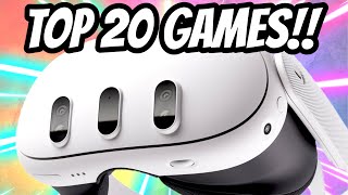 Enjoy the TOP 20 QUEST 2 &amp; QUEST 3 Games (w Discounts)