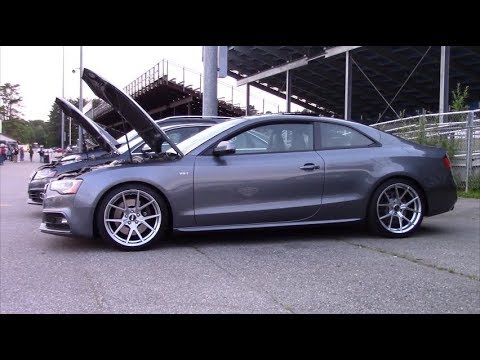 Sick 11 Second Audi S5 - APR Stage 2 - Best Pass 11.3 @ 121 MPH - YouTube
