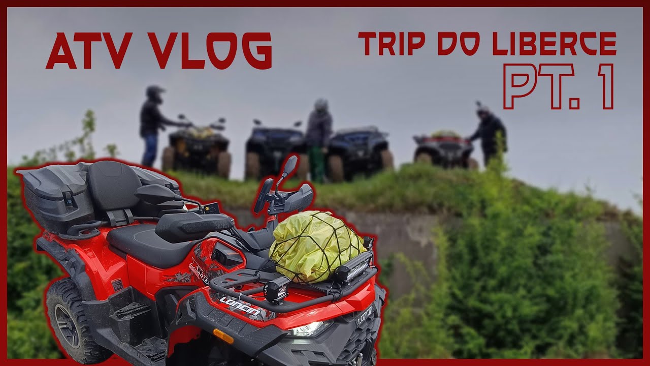ATV VLOG #1 - TRIP NA JEŠTĚĎ, ÚNIK BENZÍNU, KLACEK NA VÝFUKU A ZASEKLEJ NA KOLEJÍCH [4K ENG SUB] 