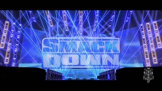 WWE NEW STAGE 2021 - Friday Night SmackDown Custom Opening Pyro Stage Animation