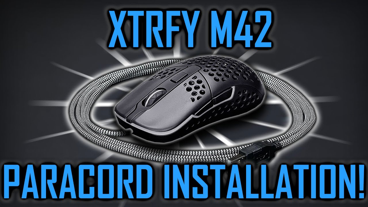 Xtrfy M42 Paracord Installation A Welcomed Upgrade Youtube