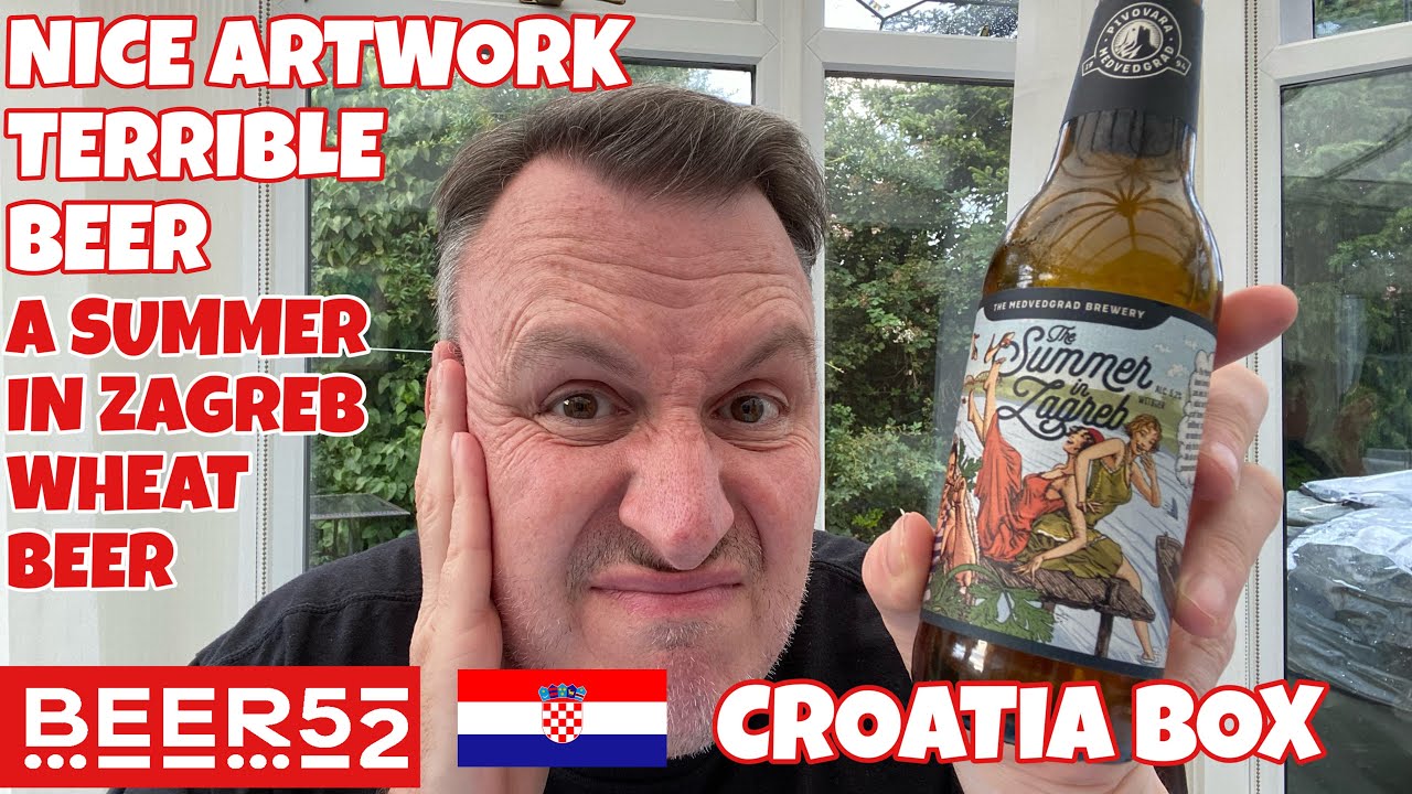 The Summer in Zagreb Wheat Beer | Pivovara Medvedgrad | Beer52 Croatia Box