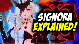 SIGNORA'S TRAGIC PAST! La Signora Crimson Witch Origins | Genshin Impact