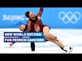 World Record!  | Papadakis and Cizeron ice dance highlights | Figure Skating Beijing 2022