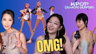 Arden Cho, May Hong, EJAE- NEW K-Pop Demon Hunters Interview