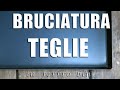 BRUCIATURA TEGLIE in FERRO BLU