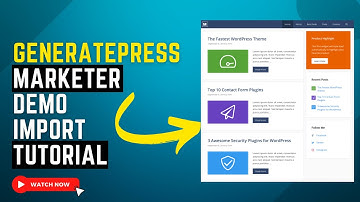GeneratePress Theme Install & Theme Customization 2022 | WordPress Theme Customize Tutorial in Hindi