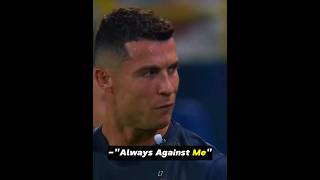Ronaldo Vs Referee 🐐