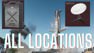Where to find G.T.I. Satcom Antenna and Rocket Fuel in Space City | Delta Force | Gameplay Footage