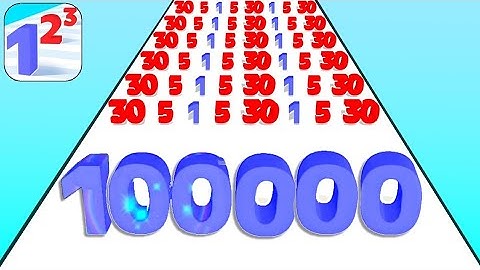 Play 10000 Levels Tiktok Mobile Game Crowd Number Run Gameplay iOS,Android Walkthrough Freeplay