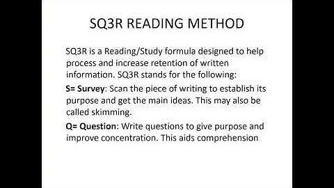GST 104 module 5 Unit 1 Small:  Basic Study Techniques / Methods