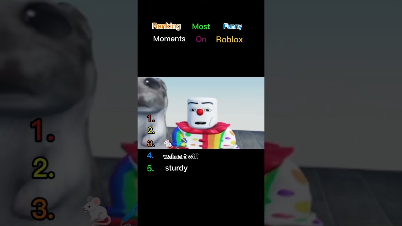 Ranking Top 5 Most Funny Moments On Roblox Memes Gaming Funnymoments