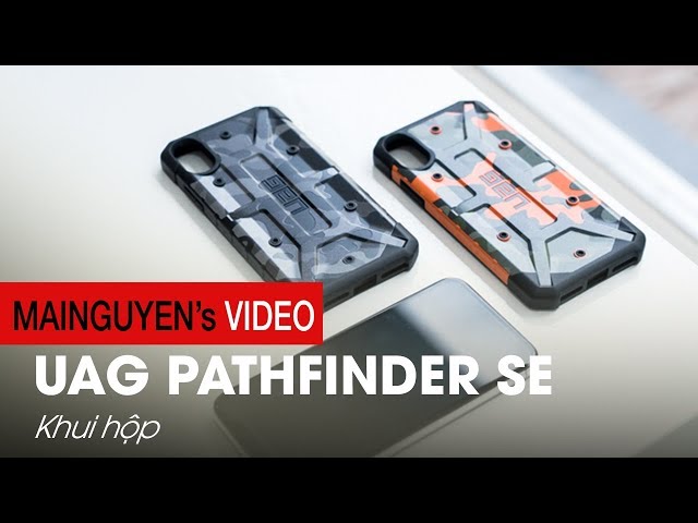 Ốp lưng siêu bền UAG Pathfinder Special Edition cho iPhone X  - www.mainguyen.vn