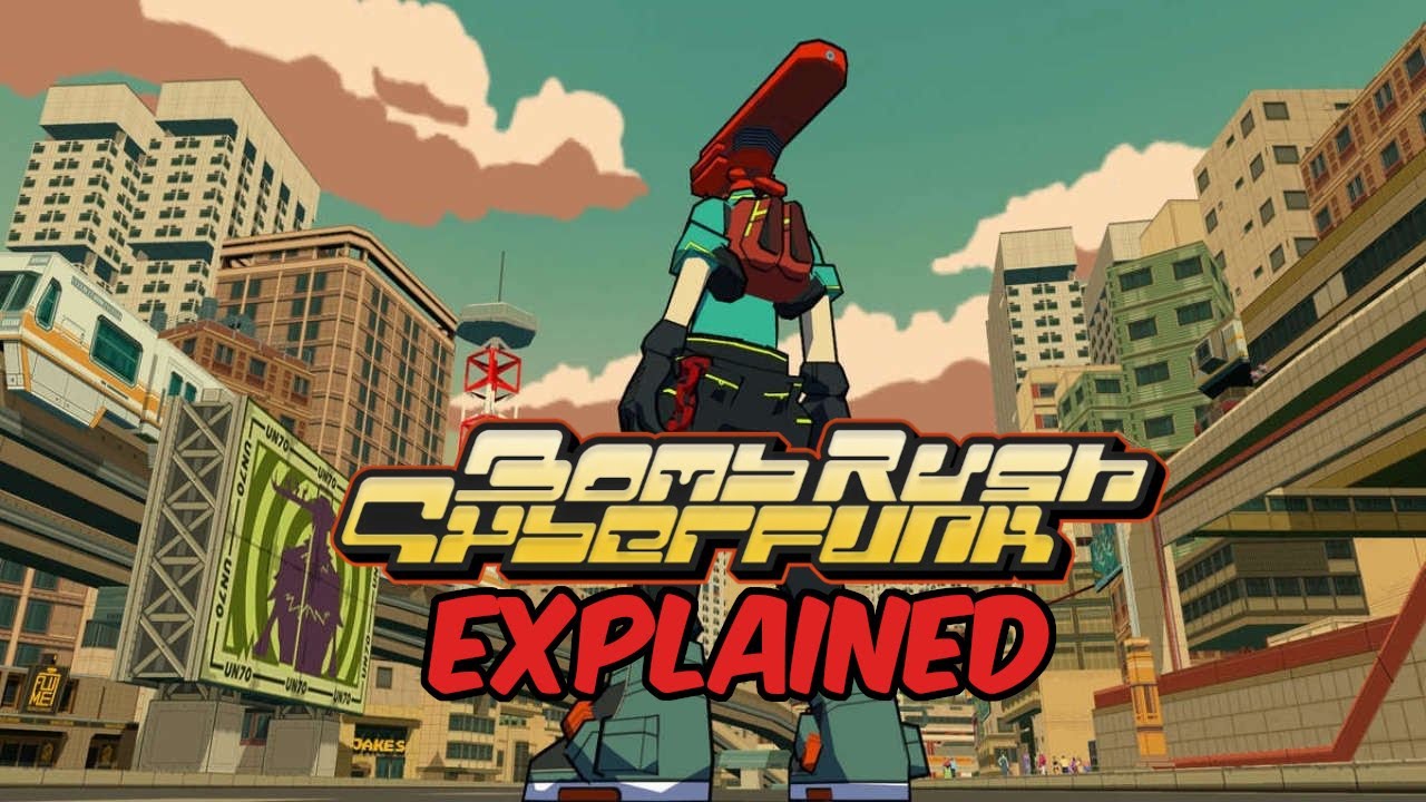 Bomb Rush Cyberfunk Explained in 4 minutes