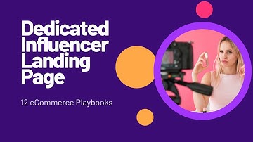 Dedicated Influencer Landing Pages