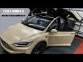 2020 Tesla Model X | Satin Desert Storm Wrap | Timelapse | PT Custom Graphics