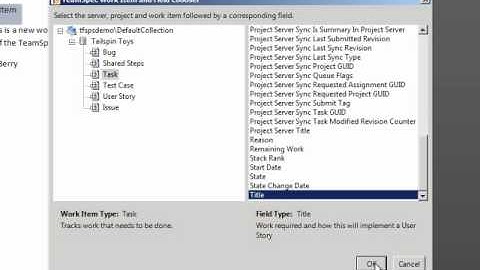 Creating Work Items in TFS With Drag and Drop in TeamSpec