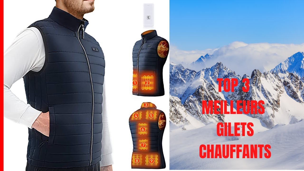 TOP 3 : Meilleur Gilet Chauffant Femme 2023 