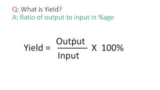 Yield