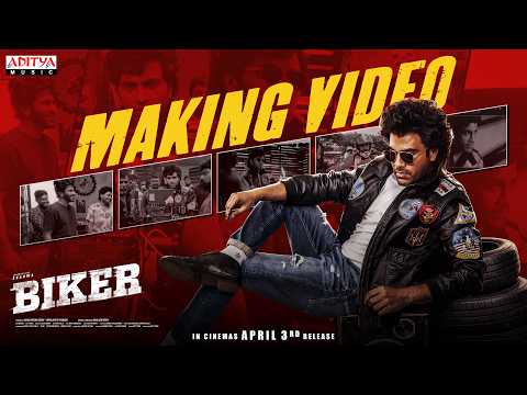 Biker Making Video | Sharwanand | Malvika Nair | Dr Rajashekhar | Abhilash Reddy | Ghibran Vaibodha - ADITYAMUSIC