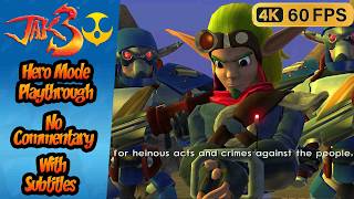 Jak 3 (OpenGOAL) 4K 60FPS - Hero Mode Playthrough - No Commentary - With Subtitles