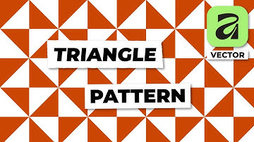 How to Create a Triangle Pattern in Affinity Vector Studio